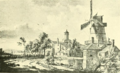 BOOK PAGE Mill Lambeth ca1780 Anon Plt 108 LCC Survey Lond 1951 DL CSG 310112.PNG