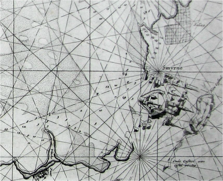File:CARTOLAN MAP DETAIL Carta Maritima Del Golfo Di Smirne Levanto F 1664 RareCharts DL CSG 010112.png