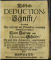 Deduction Schrift Schnitker Titelblatt 1687.PNG