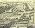 ENGRAVING Deane Kent Badeslade Eng Houses Gardens In C17th C18th 1908 Plate XII.PNG