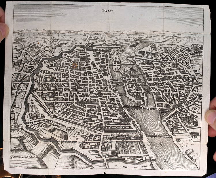 thumbnail "'Paris', F.S. d’Alquie, Les Delices de la France (Leiden, 1685)