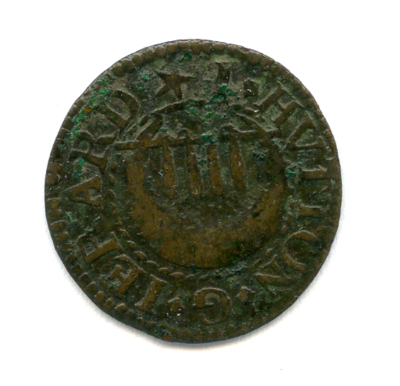Half Moon tavern Eastsmithfield Farthing 1648-1673 MusOfLondon 090613 copy.PNG
