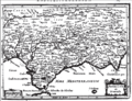 MAP Atlas Minor Gerardi Mercatoris Andaluzia Granada Amsterdam 1634 p167 DL CSG 061211.PNG