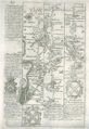 MAP Route Map London To Rochester Bowen E After Ogilby Britannia Deoicta 1764.png