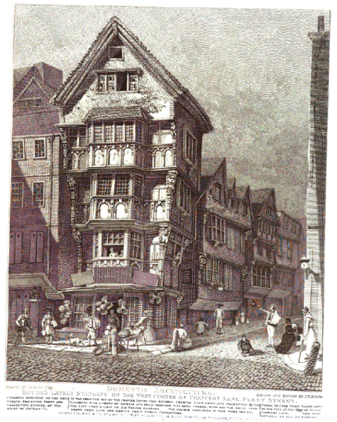 File:PLATE Houses West Chan Lan Anc Topog Of London Smith JT 1815 Repr 1895 Betp48&49DL CSG 010112.PNG